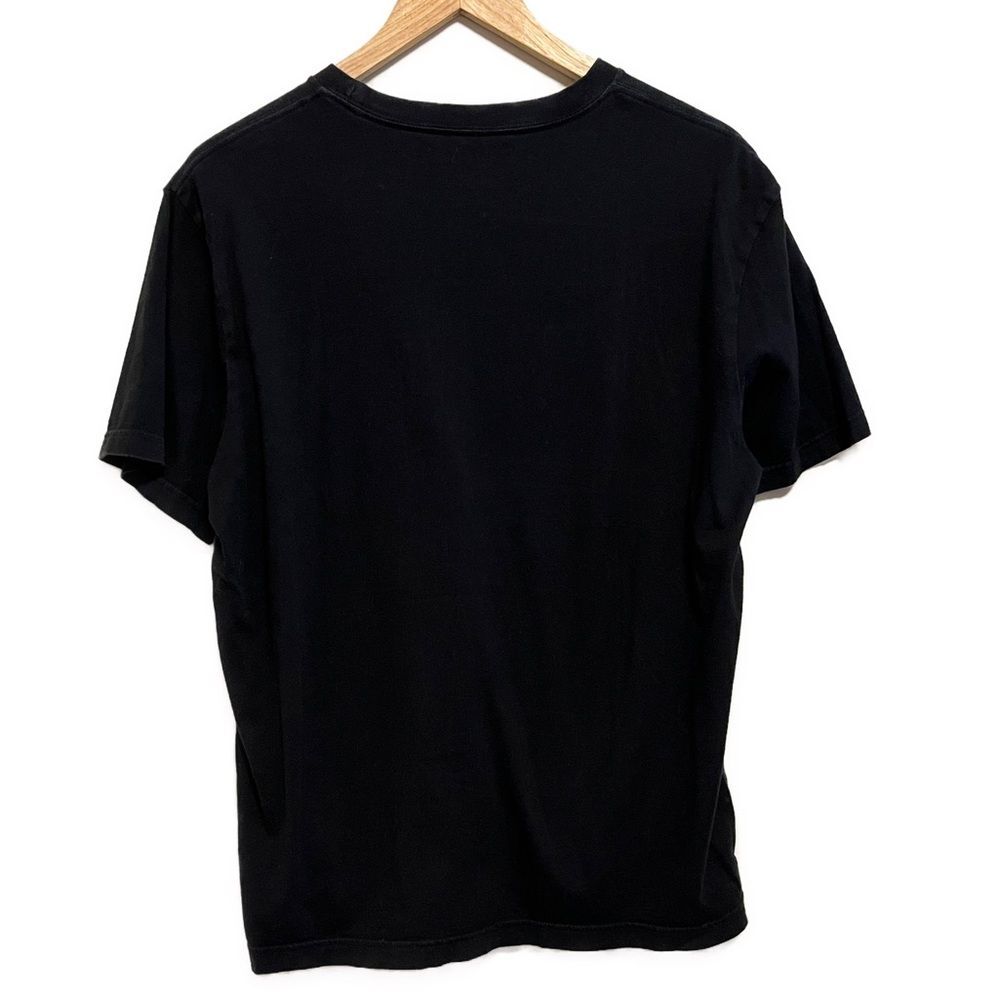 American Eagle Black Graphic Casual Tee, Standard Fit, Size Large - Picture 2 of 9